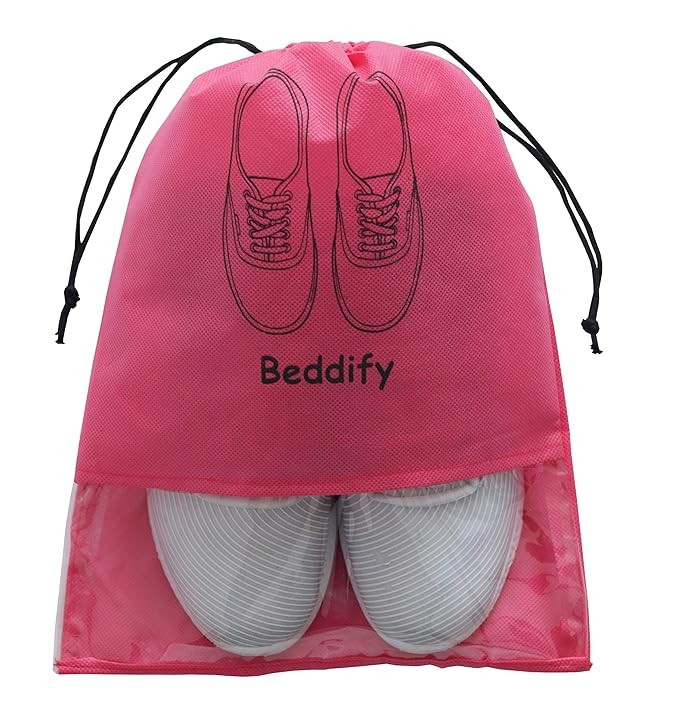 Beddify Pack of 12 Shoe Bags for Travel &amp; Storage Travel
